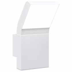 vidaXL Outdoor LED Wall Lights Wall Lamps Wall Lantern Die-cast Aluminium - white, 1 pcs/without sensor