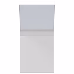 vidaXL Outdoor LED Wall Lights Wall Lamps Wall Lantern Die-cast Aluminium - white, 1 pcs/without sensor - Additional view 4