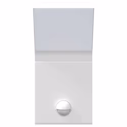 vidaXL Outdoor LED Wall Lights Wall Lamps Wall Lantern Die-cast Aluminium - white, 1 pcs/with sensor - Additional view 4