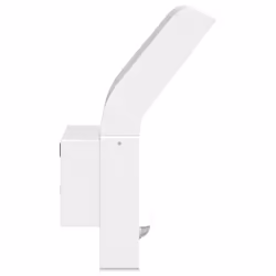 vidaXL Outdoor LED Wall Lights Wall Lamps Wall Lantern Die-cast Aluminium - white, 2 pcs/with sensor - Additional view 5