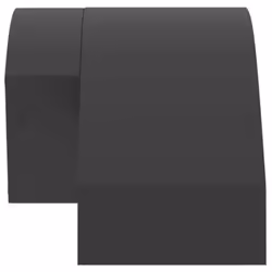 vidaXL Outdoor LED Wall Lights with Sensors 2 pcs Black Die-cast Aluminium - black, 2 pcs/ with sensor - Additional view 5