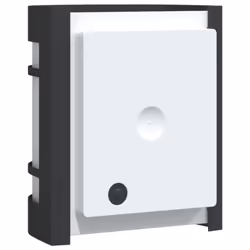 vidaXL Outdoor Wall Light Garden Patio Floodlight Wall Lamp Stainless Steel - black, 1 pcs/ without sensor - Additional view 5