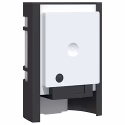 vidaXL Outdoor Wall Light Garden Patio Floodlight Wall Lamp Stainless Steel - black, 2 pcs/ with sensor - Additional view 5
