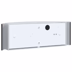 vidaXL Outdoor Wall Lights Wall Lantern Wall Lamp 2 pcs Silver Stainless Steel - black - Additional view 5