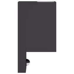 vidaXL Outdoor Wall Lights Wall Lamps Wall Lantern Black Die-cast Aluminium - with sensor, 1 pcs - Additional view 4
