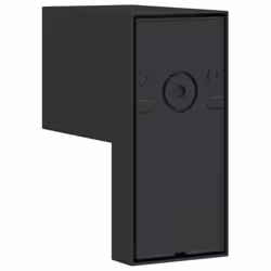 vidaXL Outdoor Wall Light Door Wall Lantern Wall Lamp Black Die-cast Aluminium - with sensor, 1 pcs - Additional view 5