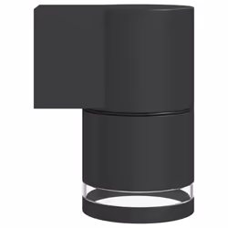 vidaXL Outdoor Wall Lights Porch Wall Lamp 2 pcs Black Die-cast Aluminium - 1 pcs - Additional view 4