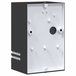 vidaXL Outdoor Wall Light Door Wall Lantern Wall Lamp Black Stainless Steel - black, 1 pcs - Additional view 5