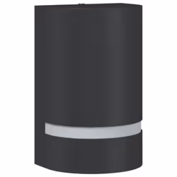 vidaXL Outdoor Wall Lights 35W Half-round Garden Patio Lighting Lamp Light - 80 x 100 x 150 mm