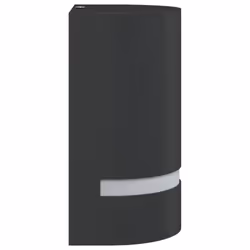 vidaXL Outdoor Wall Lights 35W Half-round Garden Patio Lighting Lamp Light - 80 x 100 x 150 mm - Additional view 4