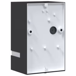 vidaXL Outdoor Wall Lights Garden Lighting Wall Lamp 35W Silver Rectangular - black, 95 x 75 x 150 cm/ 2 pcs - Additional view 5