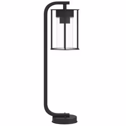vidaXL Outdoor Floor Lamps Pathway Lights Garden Light Black Stainless Steel - 60 cm/ 3 pcs - Additional view 4
