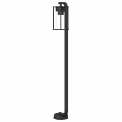 vidaXL Outdoor Floor Lamps Pathway Lights Garden Light Black Stainless Steel - 100 cm/ 1 pcs - Additional view 5
