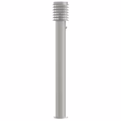 vidaXL Outdoor Floor Lamps Pathway Lights Garden Light Lamp Stainless Steel - silver, 1 pcs/ with sensor - Additional view 4