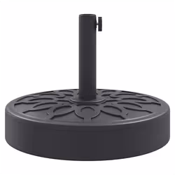 vidaXL Parasol Base for Ã²38 / 48 mm Poles 25 kg Round - Additional view 4
