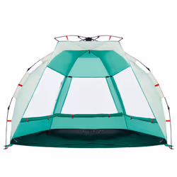 vidaXL Beach Tent 2-Person Sea Green Quick Release Waterproof - Additional view 4