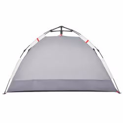vidaXL Beach Tent 2-Person Lightweight Tent Grey Quick Release Waterproof - Additional view 6