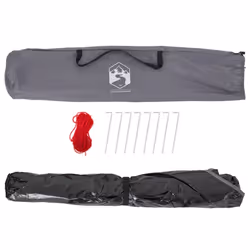vidaXL Beach Tent 2-Person Lightweight Tent Grey Quick Release Waterproof - Additional view 8
