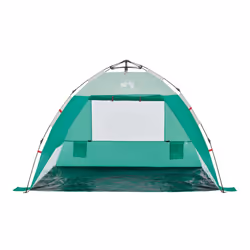 vidaXL Beach Tent 2-Person Camping Tent Sea Green Quick Release Waterproof - Additional view 5