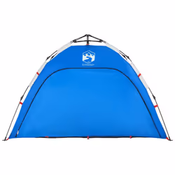 vidaXL Beach Tent 2-Person Shelter Tent Azure Blue Quick Release Waterproof - Additional view 5