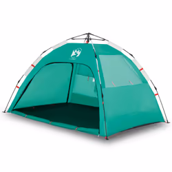 vidaXL Beach Tent 2-Person Lightweight Shelter Tent Quick Release Waterproof - green