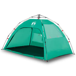 vidaXL Beach Tent 2-Person Lightweight Shelter Tent Quick Release Waterproof - green