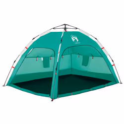 vidaXL Beach Tent 2-Person Lightweight Shelter Tent Quick Release Waterproof - green - Additional view 4