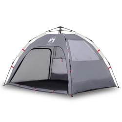 vidaXL Beach Tent 2-Person Lightweight Shelter Tent Quick Release Waterproof - grey