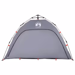 vidaXL Beach Tent 2-Person Lightweight Shelter Tent Quick Release Waterproof - grey - Additional view 5