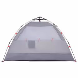 vidaXL Beach Tent 2-Person Lightweight Shelter Tent Quick Release Waterproof - grey - Additional view 7