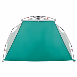 vidaXL Beach Tent Lightweight Tent Patio Camping Tent Quick Release Waterproof - Sea green, 224 x 138 x 142 cm - Additional view 5