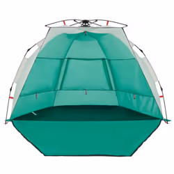 vidaXL Beach Tent Lightweight Tent Patio Camping Tent Quick Release Waterproof - Sea green, 224 x 138 x 142 cm - Additional view 6