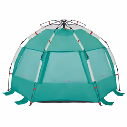 vidaXL Beach Tent Lightweight Tent Patio Camping Tent Quick Release Waterproof - Sea green, 224 x 138 x 142 cm - Additional view 8