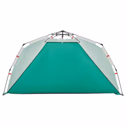 vidaXL Beach Tent 3-Person Camping Tent Sea Green Quick Release Waterproof - Additional view 5
