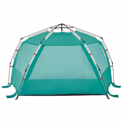 vidaXL Beach Tent 3-Person Camping Tent Sea Green Quick Release Waterproof - Additional view 8