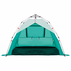 vidaXL Beach Tent 3-Person Lightweight Camping Tent Quick Release Waterproof - Sea green - Additional view 5