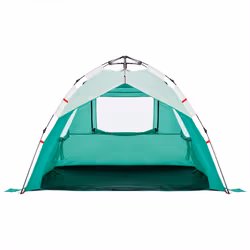vidaXL Beach Tent 3-Person Lightweight Camping Tent Quick Release Waterproof - Sea green - Additional view 6