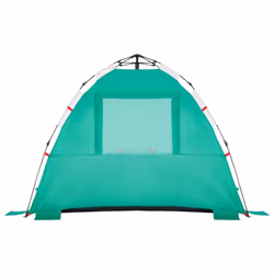 vidaXL Beach Tent 3-Person Lightweight Camping Tent Quick Release Waterproof - Sea green - Additional view 7