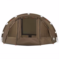 vidaXL Fishing Tent 4-Person Lightweight Tent Camping Tent Olive Waterproof - Olive green - Additional view 6