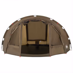 vidaXL Fishing Tent 4-Person Lightweight Tent Camping Tent Olive Waterproof - Olive green - Additional view 7