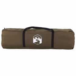vidaXL Fishing Tent 4-Person Lightweight Tent Camping Tent Olive Waterproof - Olive green - Additional view 9