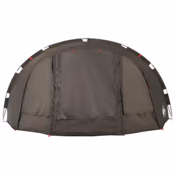 vidaXL Fishing Tent 4-Person Lightweight Tent Camping Tent Olive Waterproof - Brown - Additional view 5