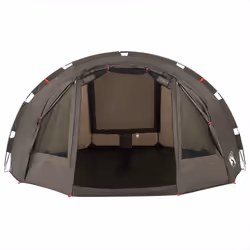 vidaXL Fishing Tent 4-Person Lightweight Tent Camping Tent Olive Waterproof - Brown - Additional view 7