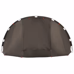 vidaXL Fishing Tent 4-Person Lightweight Tent Camping Tent Olive Waterproof - Brown - Additional view 8