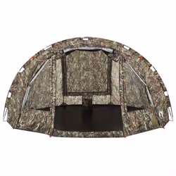 vidaXL Fishing Tent 4-Person Lightweight Tent Camping Tent Olive Waterproof - Camouflage - Additional view 7