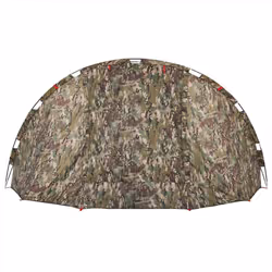 vidaXL Fishing Tent 4-Person Lightweight Tent Camping Tent Olive Waterproof - Camouflage - Additional view 8