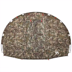 vidaXL Fishing Tent 5-Person Lightweight Tent Camping Tent Olive Waterproof - Camouflage - Additional view 5