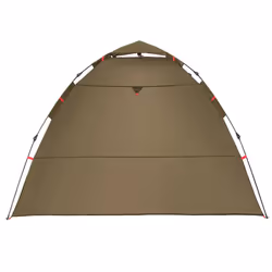 vidaXL Fishing Tent 4-Person Lightweight Camping Tent Camouflage Quick Release - Olive green - Additional view 6