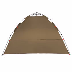 vidaXL Fishing Tent 4-Person Lightweight Camping Tent Camouflage Quick Release - Olive green - Additional view 6