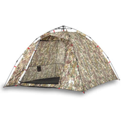 vidaXL Fishing Tent 4-Person Lightweight Camping Tent Camouflage Quick Release - Camouflage